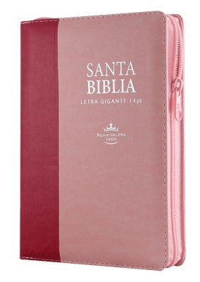 Biblia Reina Valera 1960 Letra Grande Cierre Indice Rosa