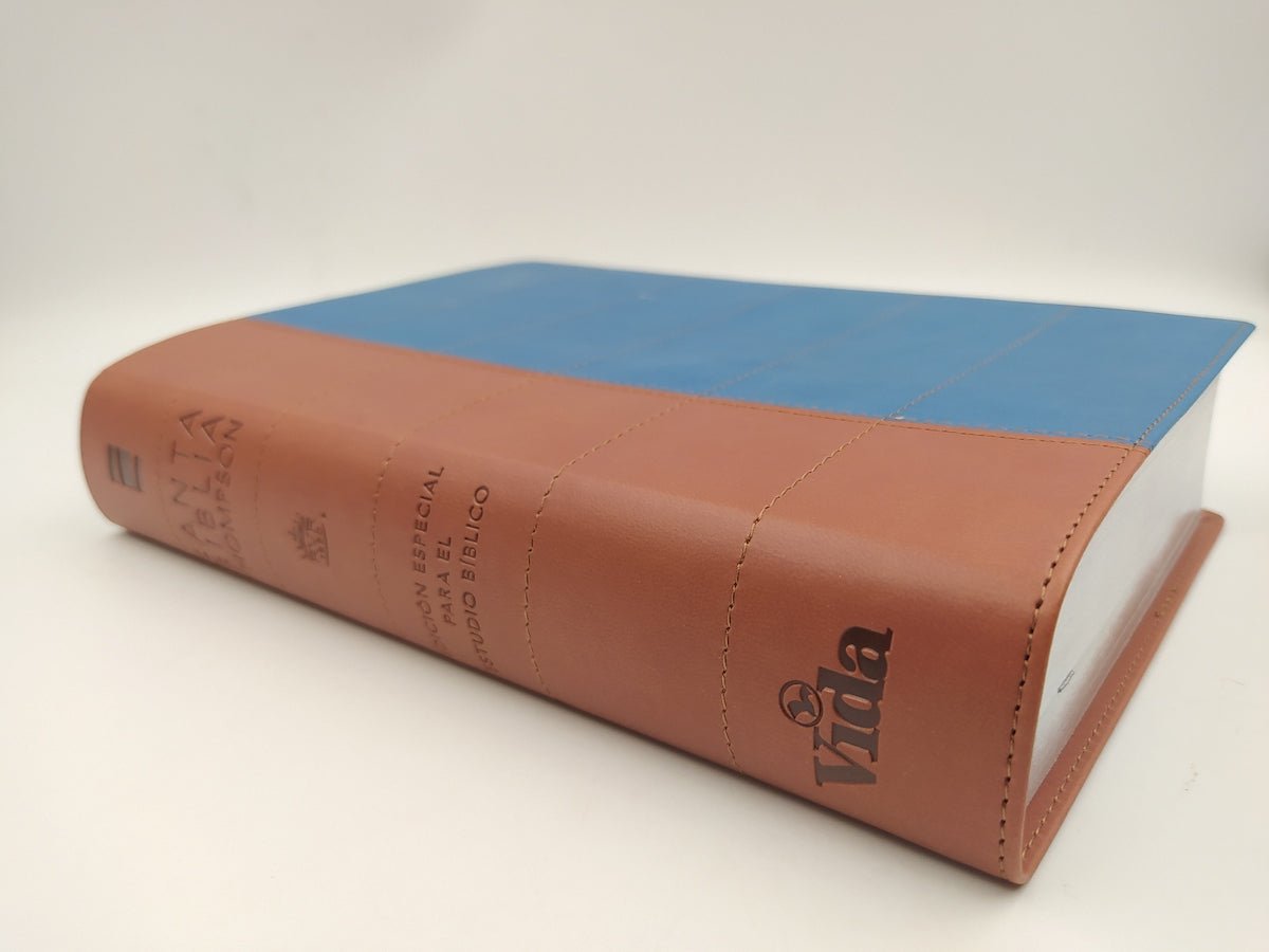 Biblia De Estudio Thompson Edición Especial Piel Dos Tonos
