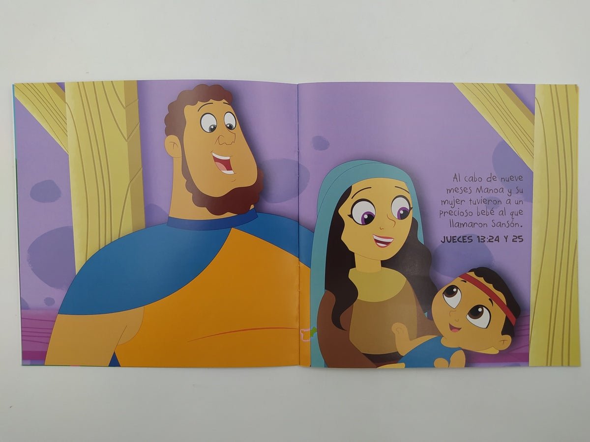 Grande Historias Para Pequeños Lectores: Sansón Hombre Fuerte - Niños