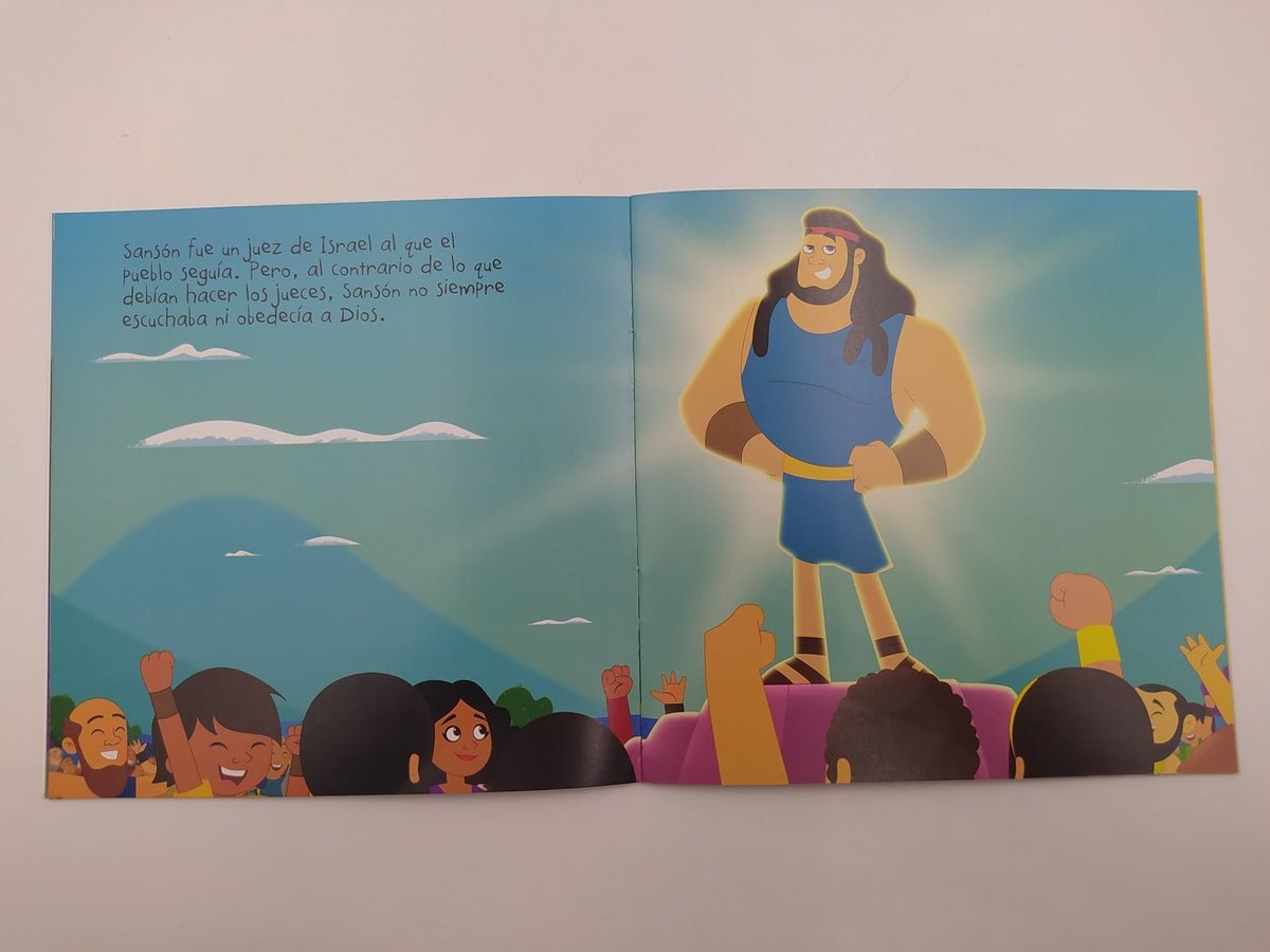Grande Historias Para Pequeños Lectores: Sansón Hombre Fuerte - Niños