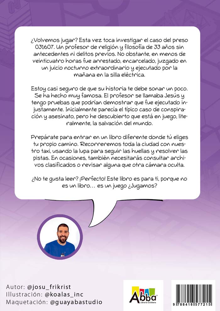 Replay Libro juego ¿Quien Mato A Jesus?