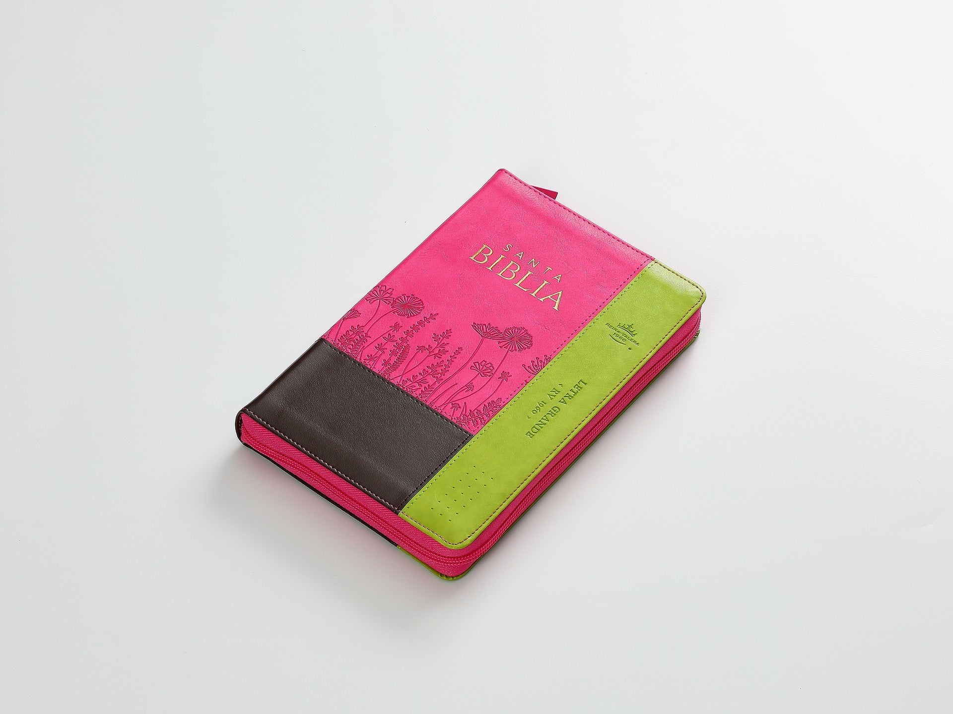 Biblia Rvr60 065Czti Lg Cierre Indice 12P 15 X 23 Inspiracion Flores