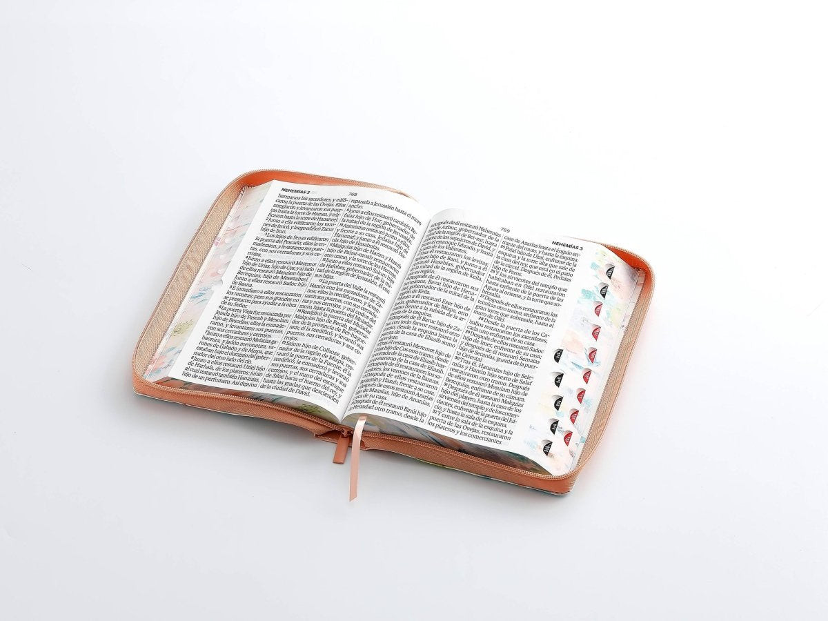 Biblia Reina Valera 1960 088Czti Lsgi 19P 16X23 Cp Jardín Coral
