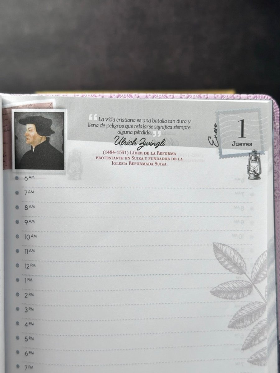 Agenda 2026 Tesoros de Sabiduría Color Violeta/Lila