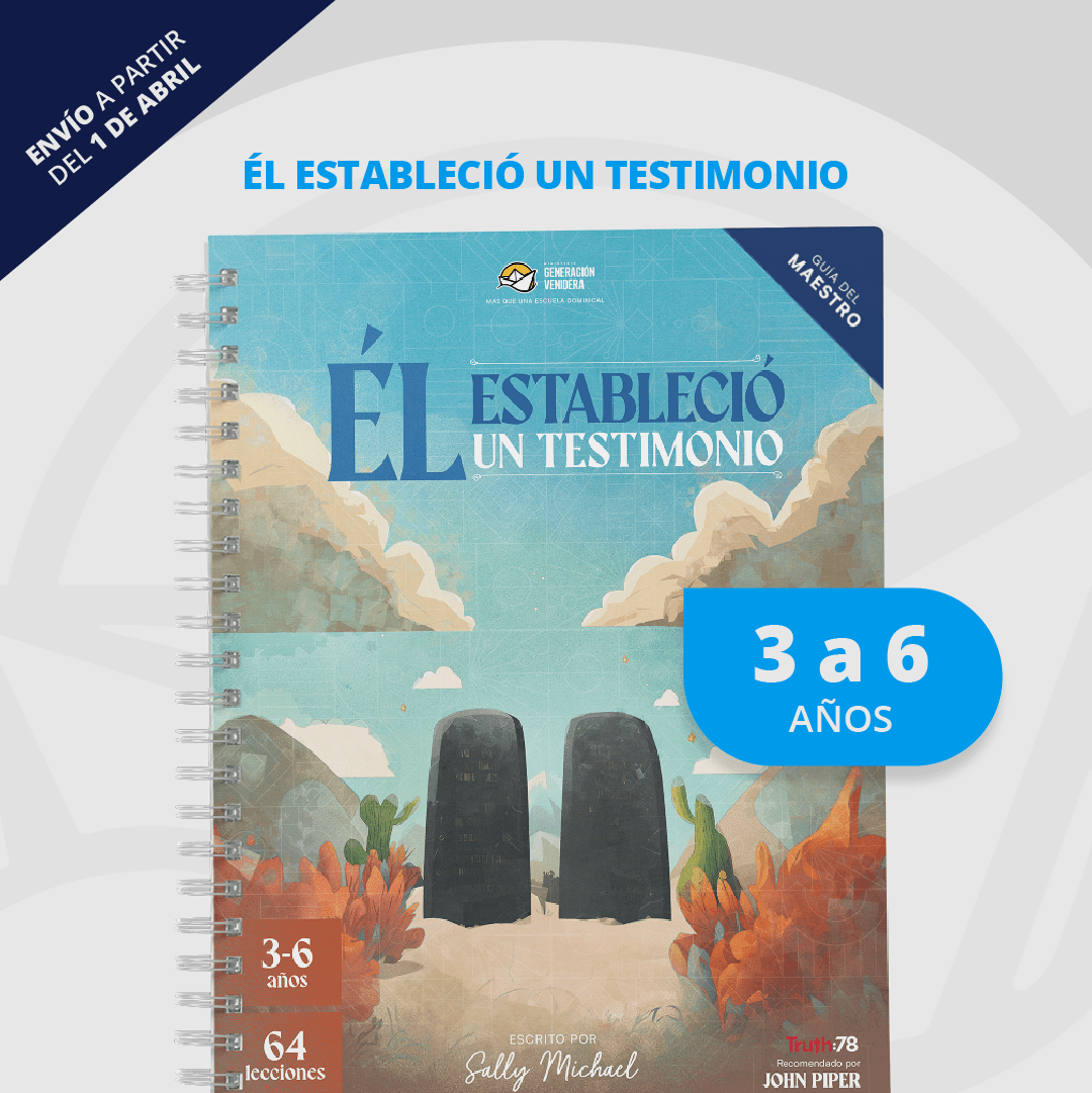 Él estableció un testimonio – Kit de escuela bíblica para niños (Antiguo testamento)