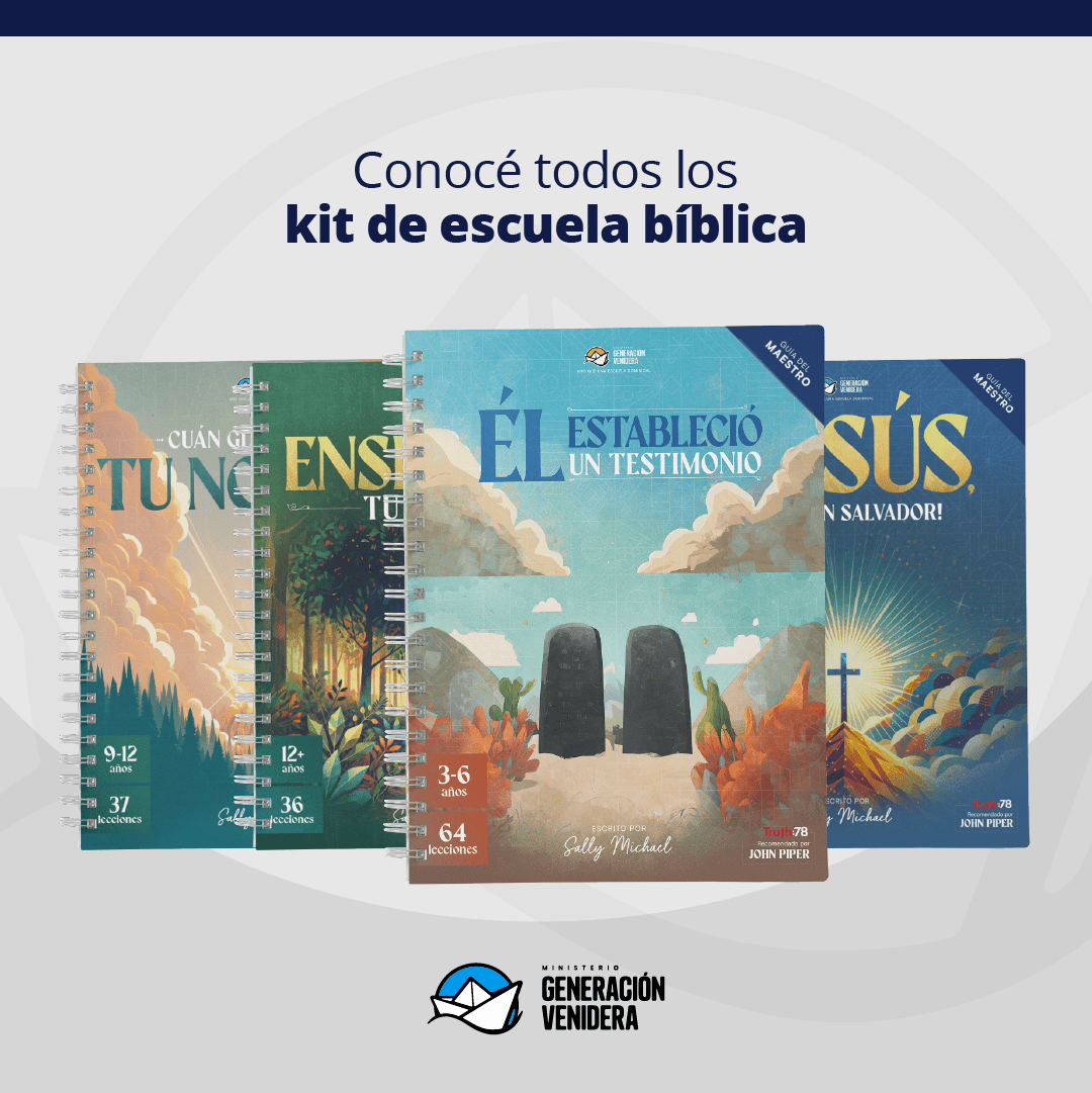 Él estableció un testimonio – Kit de escuela bíblica para niños (Antiguo testamento)