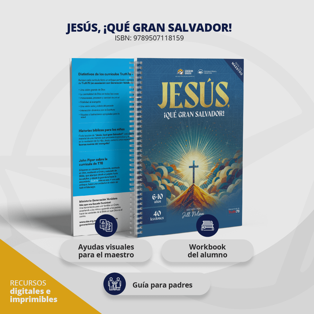 Jesús, ¡qué gran salvador! – Kit de escuela bíblica para niños (Redención)