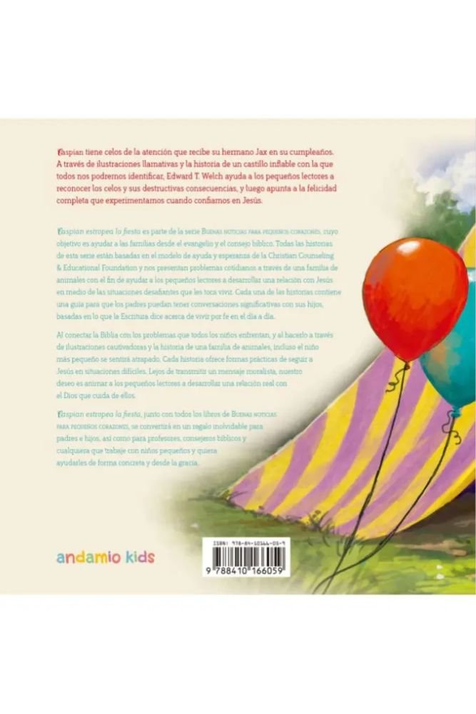 Caspian Estropea la Fiesta: Buenas Noticias para Pequeños Corazones – Edward T. Welch