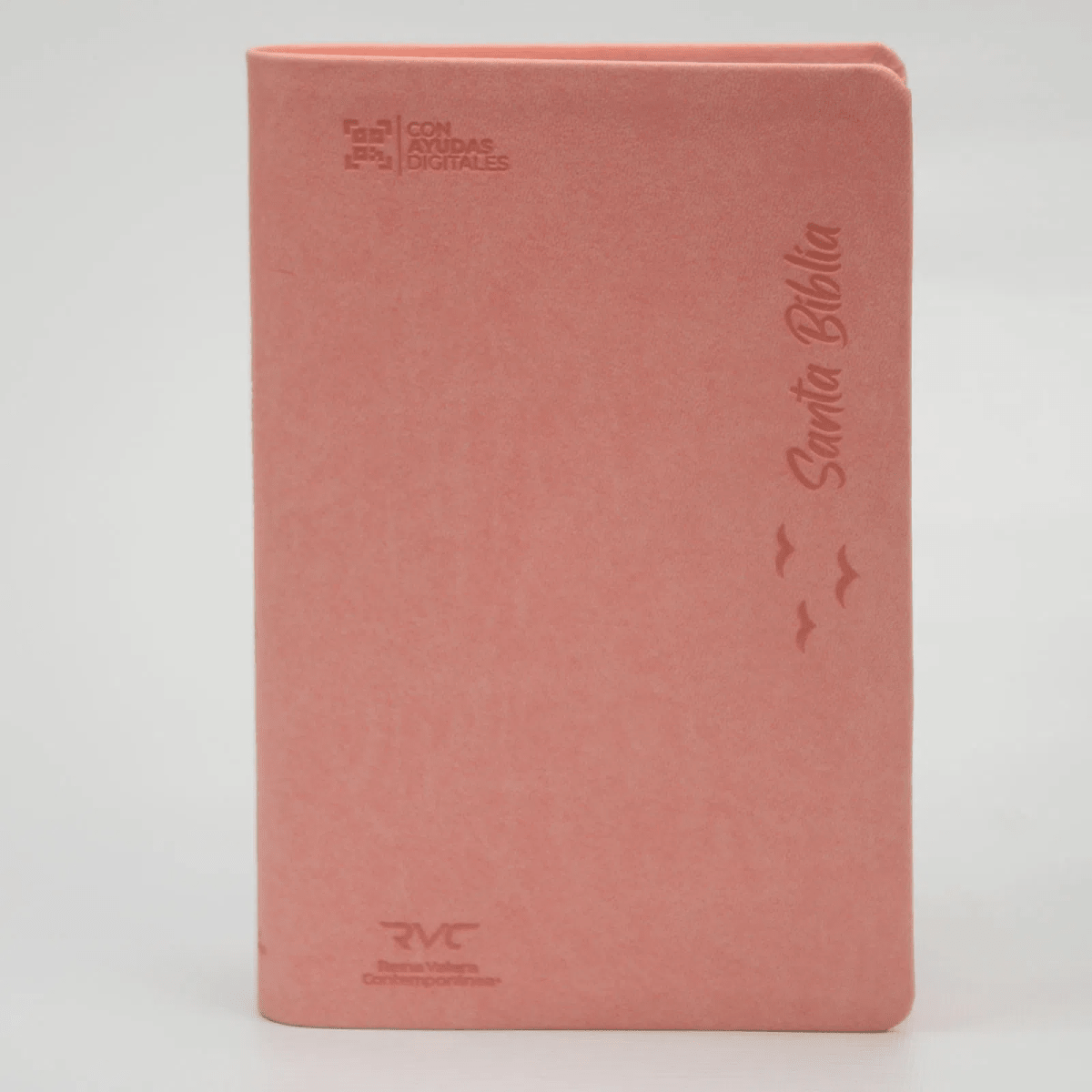 Biblia Reina Valera Contemporánea – 066 – Con Concordancia – Letra 10 pts – 13,5x21 cm – Palabras de Jesús en Rojo – Tapa PU Rosa