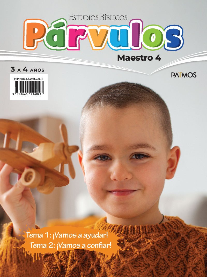 Estudio Bíblico Párvulos Maestro 4