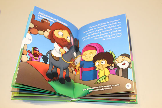 Biblia para todos los Niños Azul Abba