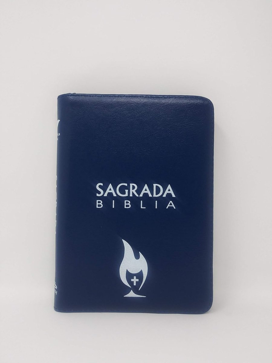 Biblia Dios Habla Hoy (con Deuterocanónicos) – 055DK – Letra 10 pts – 13,5x19,5 cm – Cierre – Azul