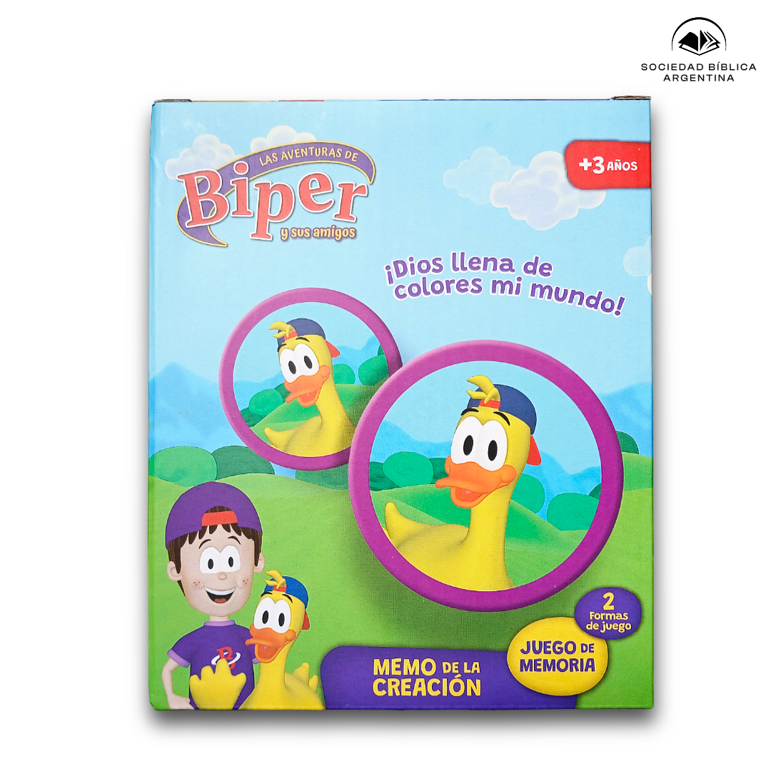 Juego de Memoria “Memo de la Creación” – Biper