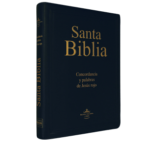 Biblia Reina Valera 1960 Letra Gigante Concordancia e Indice Tapa Blanda Negra