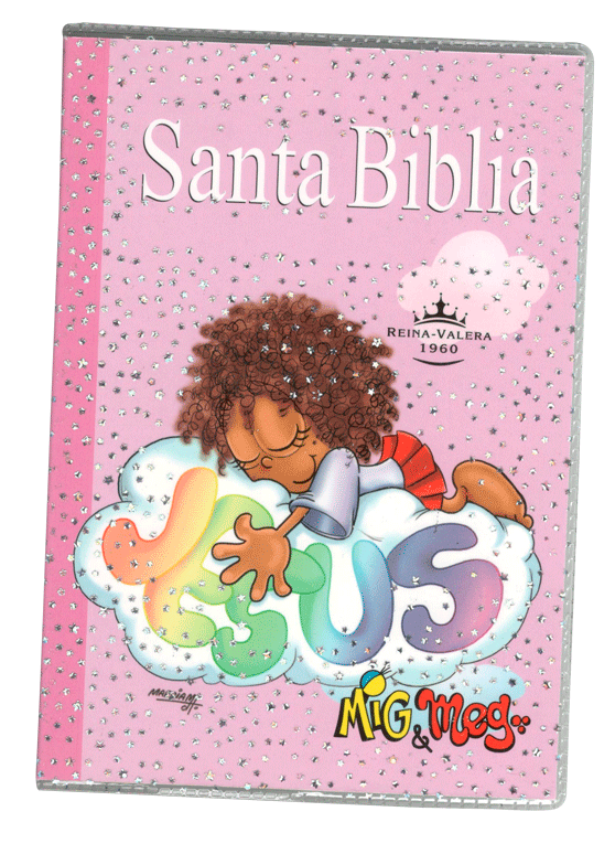 Biblia Para Niños Mig Y Meg Rosa Reina Valera 1960