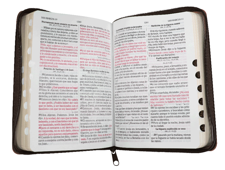 Biblia Reina Valera 1960 Letra Grande Cierre Indice ConcordanciaCanto Dorado Tapa Pu Marrón