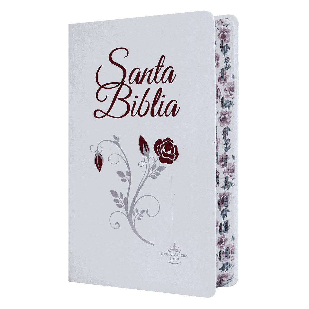 Biblia Letra Grande índice Blanca Flores Reina Valera 1960