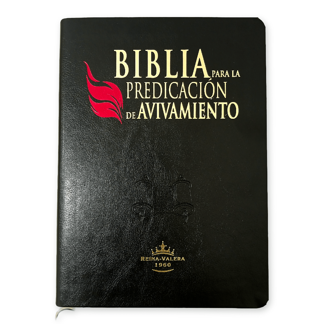 Biblia De Estudio Para La Predicación De Avivamiento Piel