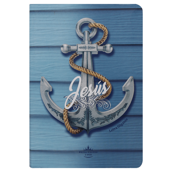 Biblia Reina Valera 1960 Letra Grande Tapa Ancla Flexible
