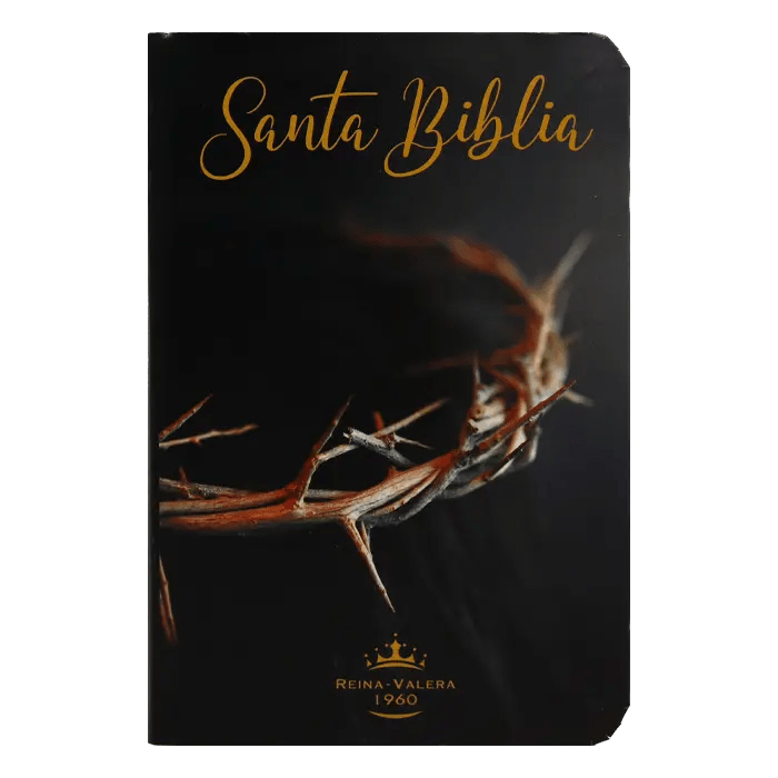 Biblia Reina Valera 1960 · 7x11 cm · Letra 7 pt · Bolsillo · Corona de Espinas