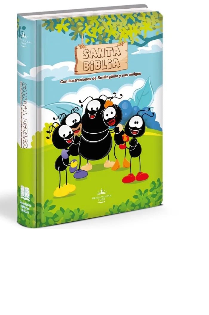 Biblia Smilinguido - Reina Valera 1960 Letra Grande Concordancia PJR Tapa Dura Colores