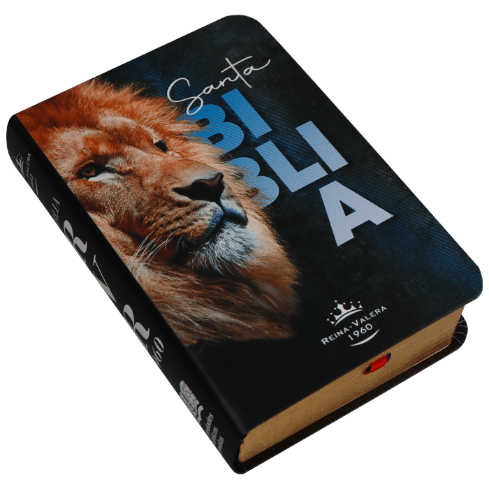 Biblia Reina Valera 1960 · 7x11 cm · Letra 7 pt · Bolsillo · Leon