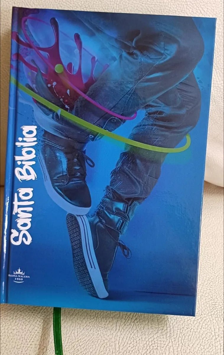 Biblia Reina Valera 1960 · Ultra Fina · Fuente de Bendición · Tapa rústica ilustrada para jóvenes