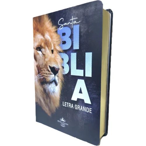 Biblia Reina Valera 1960 · 14x22 cm · Letra 12 pt · Letra grande · Leon