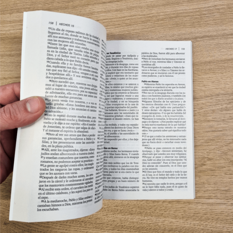 Pack X10 Nuevo Testamento Traducción Lenguaje Actual – Tapa Cartulina La Buena Noticia, 12 x 17 cm