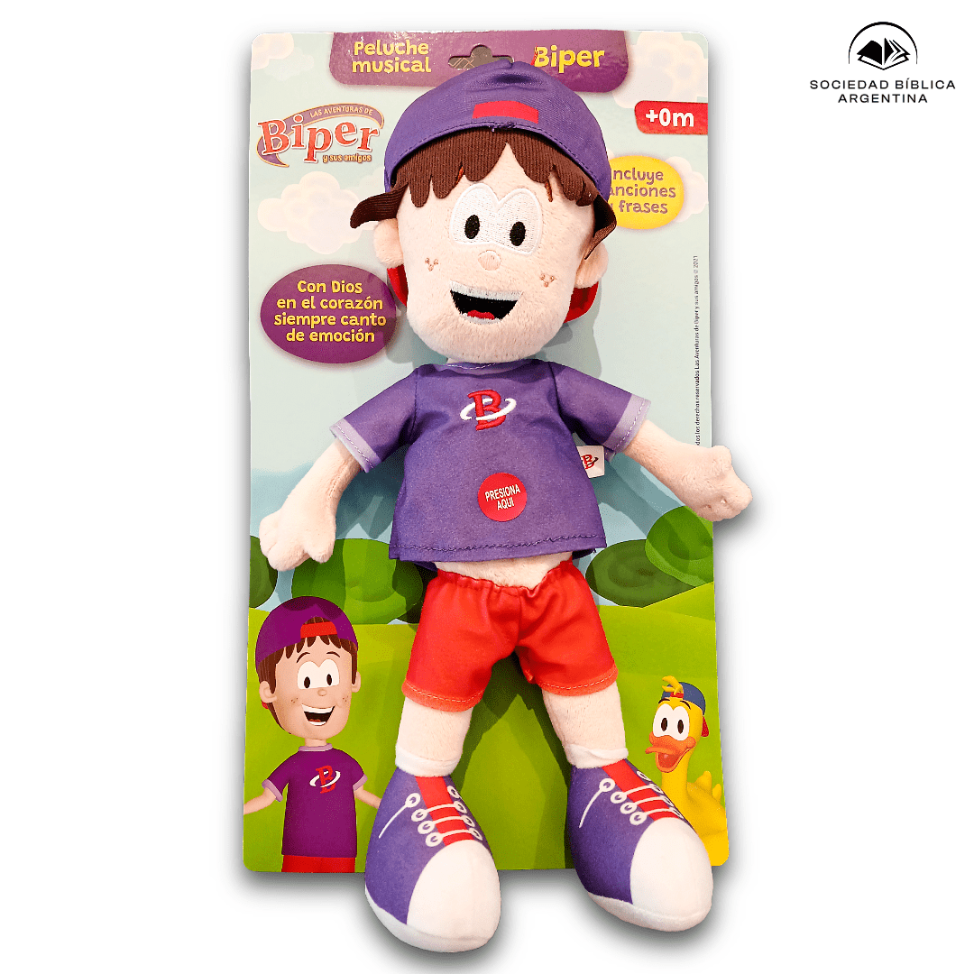 Peluche Biper Grande Musical