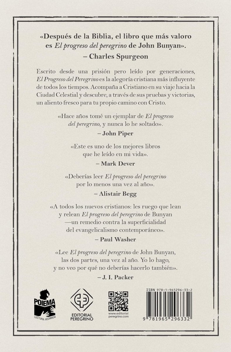 El Progreso Del Peregrino - John Bunyan