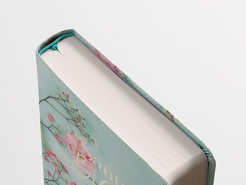 Biblia Reina Valera 1960 062 Letra Grande Concordancia pjr Flores Turquesas