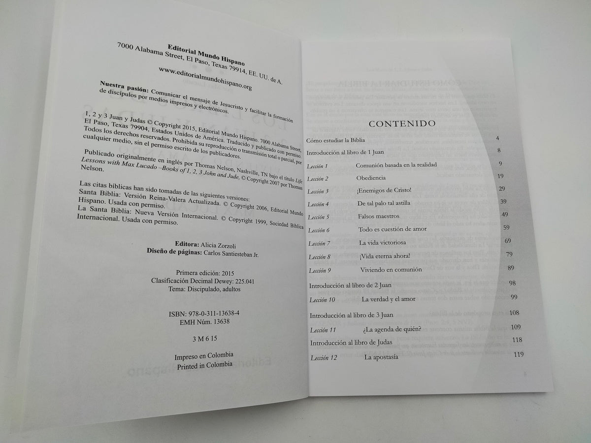 Estudio Biblico Max Luc 1,2,3 Juan,Judas