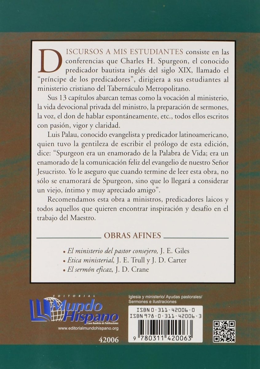 Discursos A Mis Estudiantes