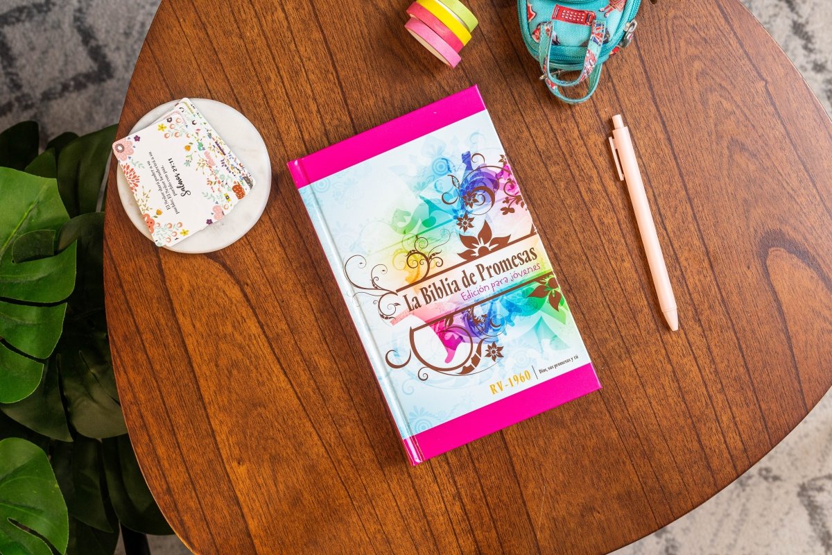 Biblia Reina Valera 1960 de Promesas · Juvenil mujer · Tapa dura