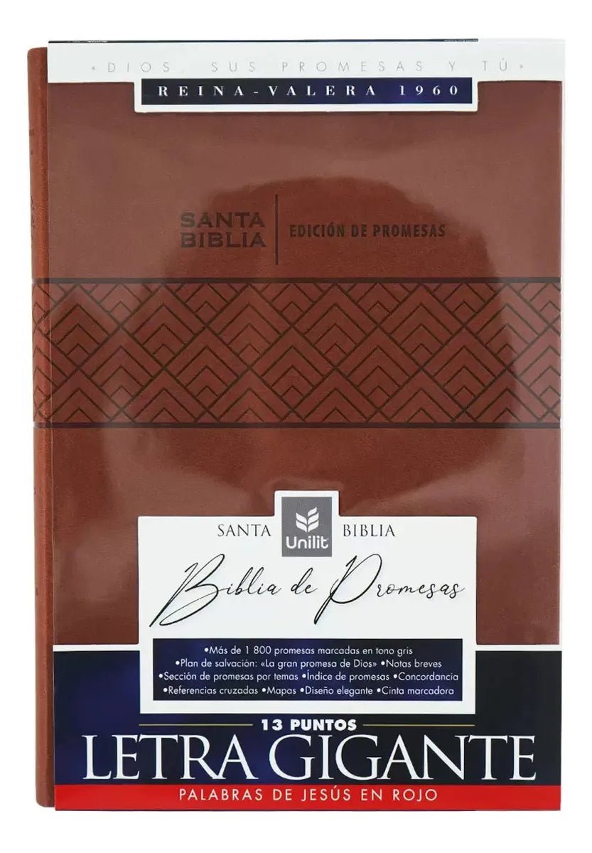 Biblia De Promesas, Letra Gigante