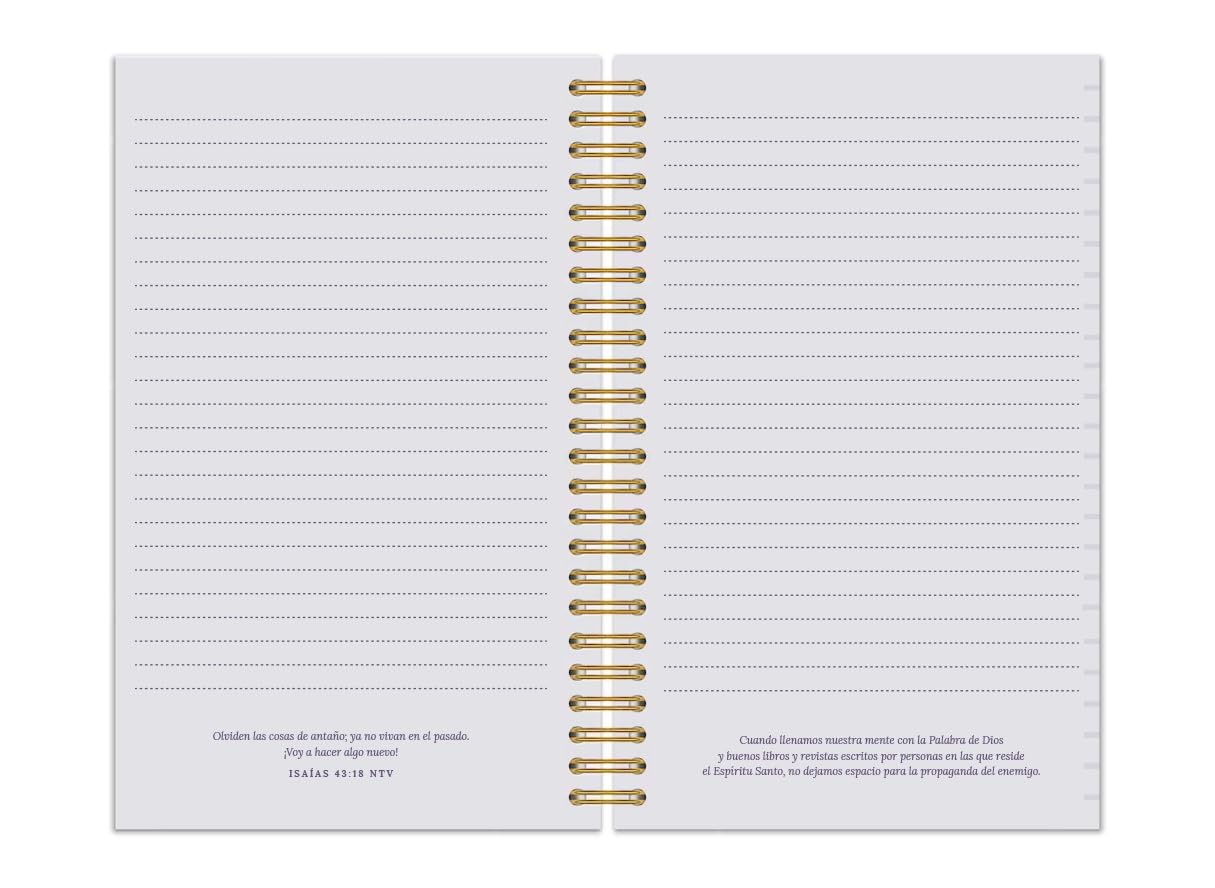 Libreta: Una vida rendida al Espíritu - Rosada