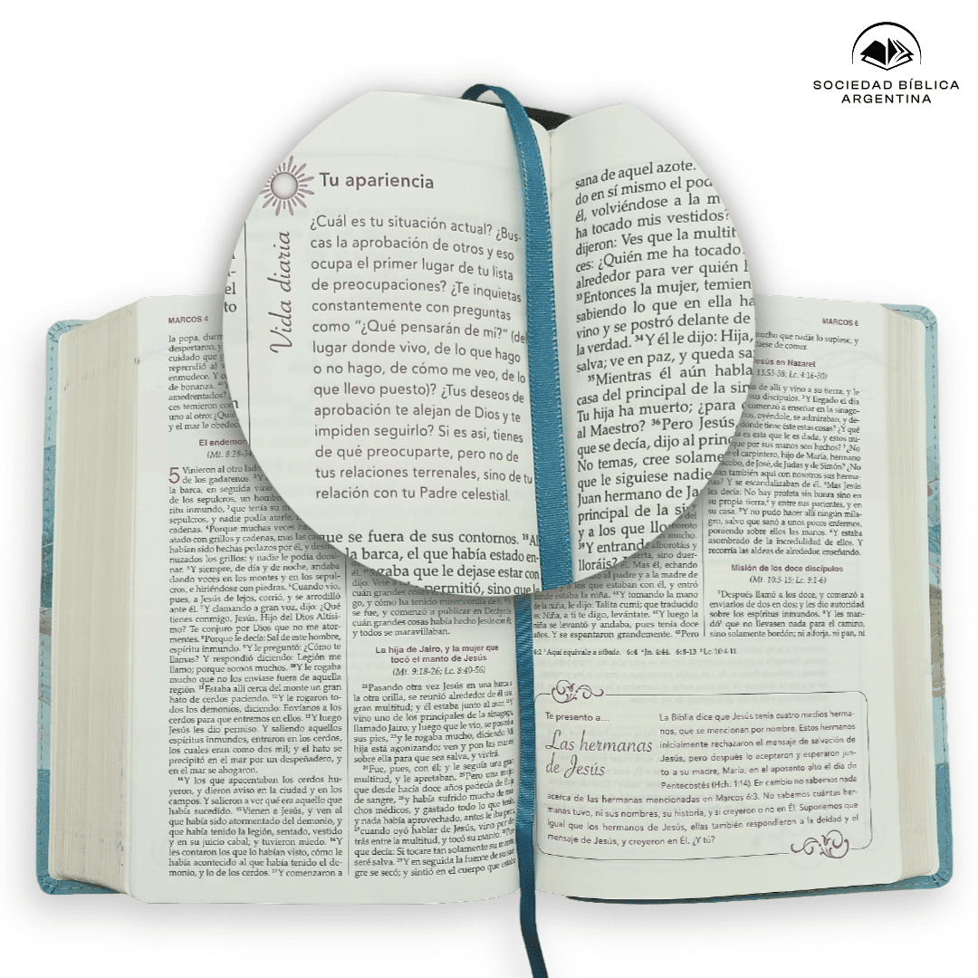 Biblia RVR 1960 De la Mujer conforme al corazón de Dios Pétalos