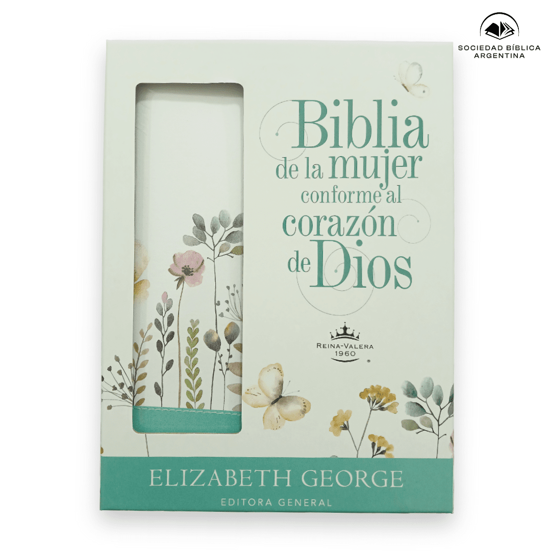Biblia de la mujer conforme al corazón de Dios RVR 1960 Jardín