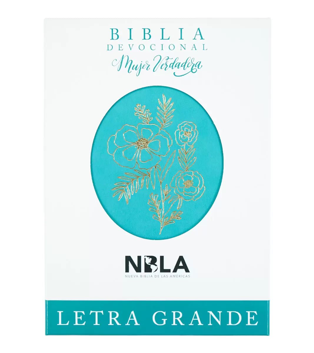 Biblia NBLA Devocional mujer Verdadera Letra Grande