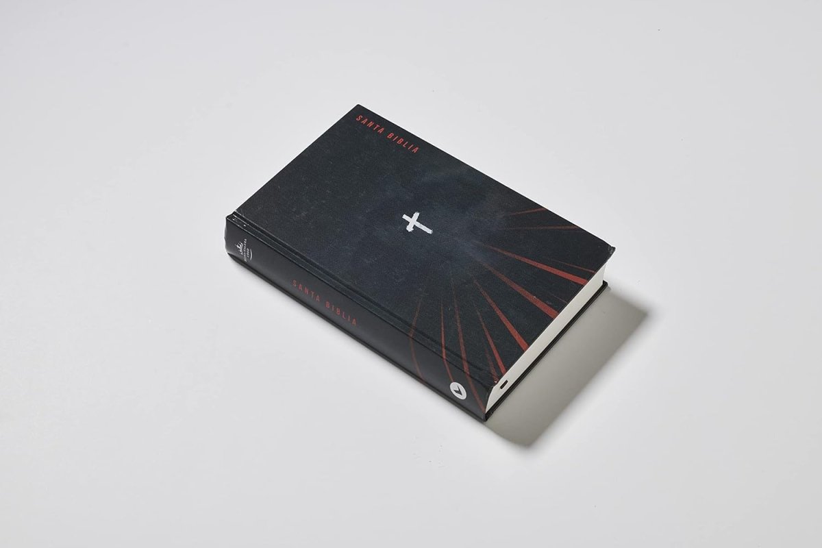 Biblia Reina-Valera 1960, Letra 10 Pt, 14×22, Tapa Dura, La Cruz