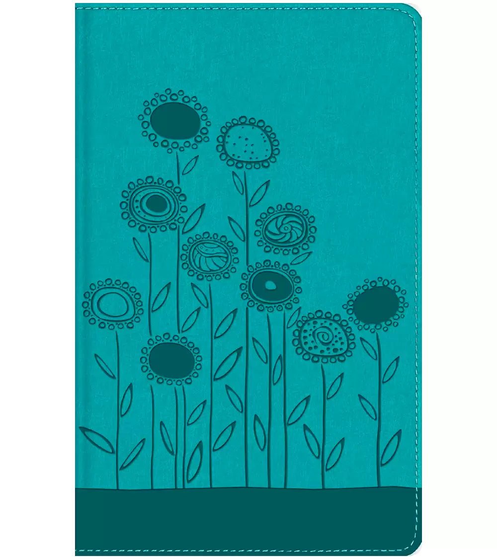 Biblia Nueva Biblia de las Americas de Estudio para Niños Tapa PU Turquesa Explora