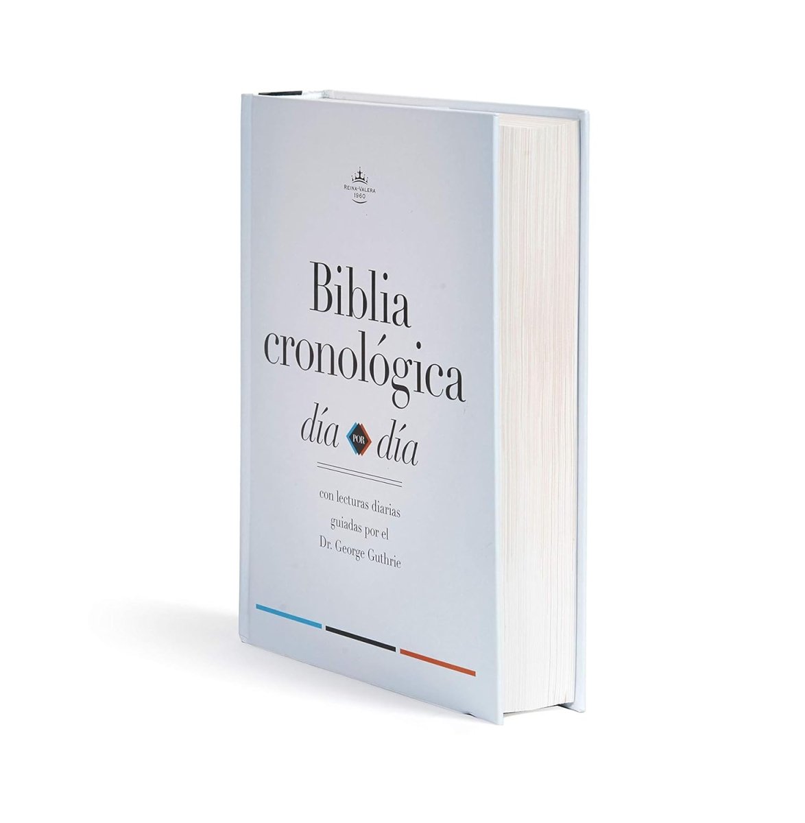 Biblia Rvr 60 Cronologica Letra 9 P 17 X 23 Dia Por Dia, Tapa Dura