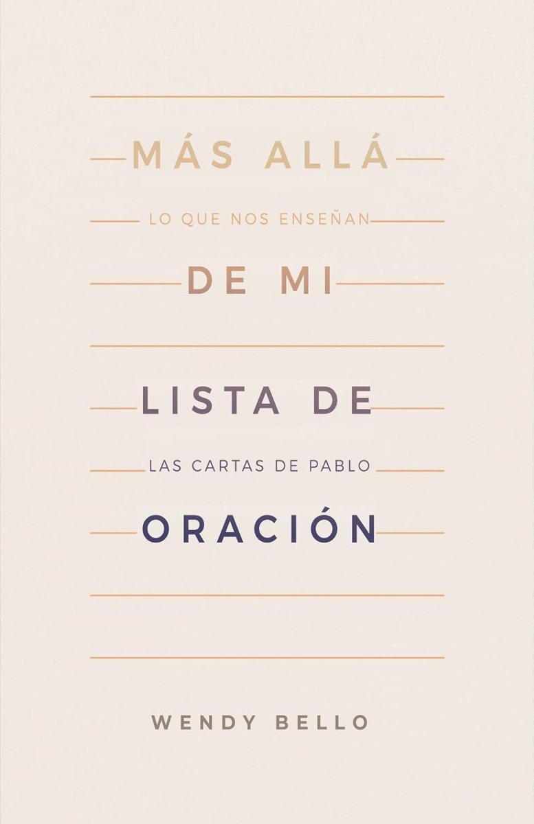 Mas Alla De Mi Lista De Oracion