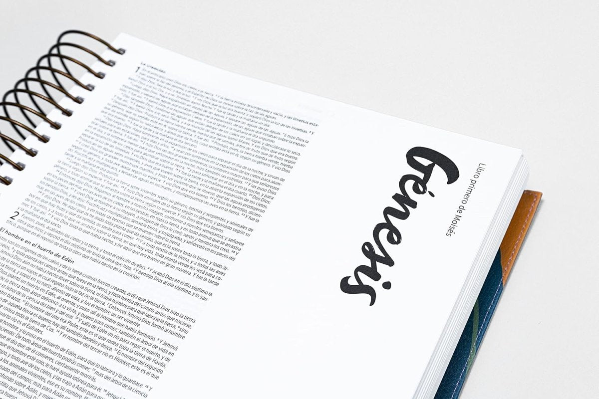 Biblia Rvr 60 Para Ilustrar, Floral Simil Piel