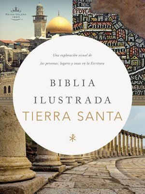 Biblia Reina Valera 1960 Ilustrada de la Tierra Santa cafe Simil
