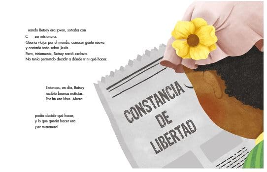 Betsey Stockton Una jóven con un sueño misionero para niños