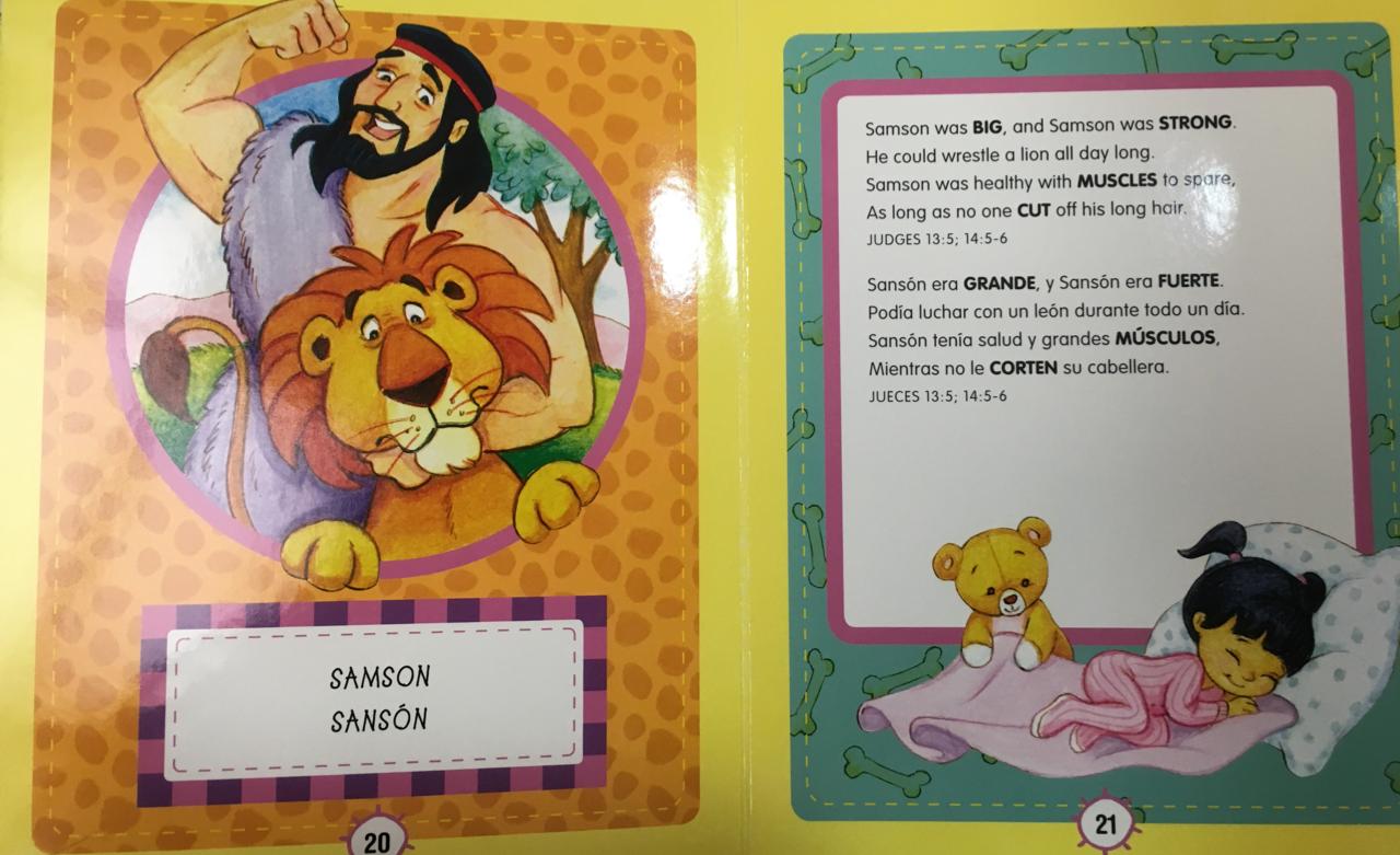 Biblia para niños Mi Biblia Pijama Bilingue