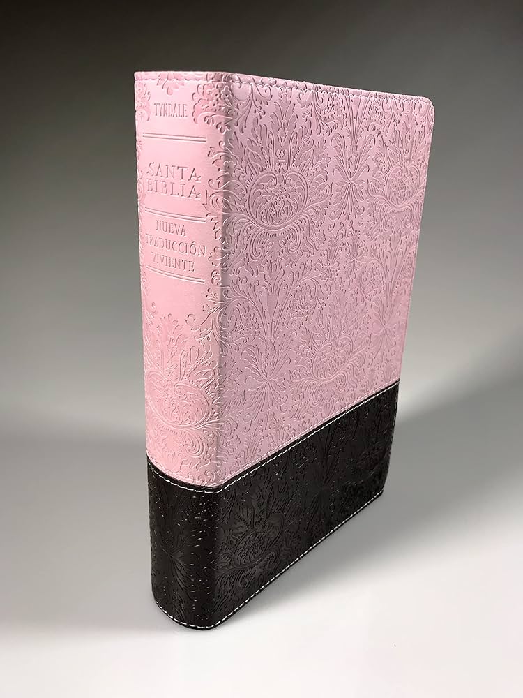 Biblia Nueva Traducción Viviente Letra grande Edición Personal Rosa Cafe