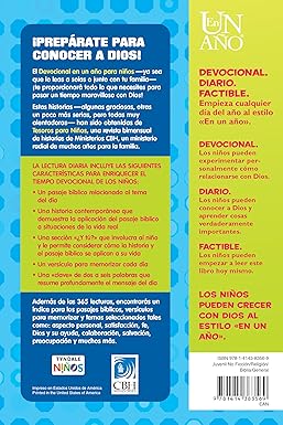 Devocional En Un Año Para Niños, Volumen 1
